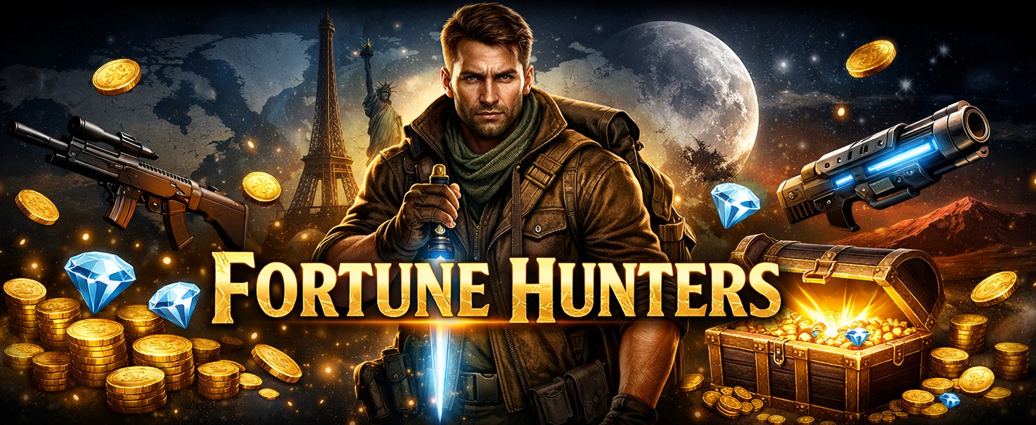 Fortune Hunters banner art