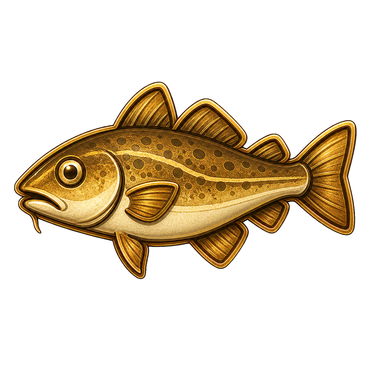 Common Cod fish artwork