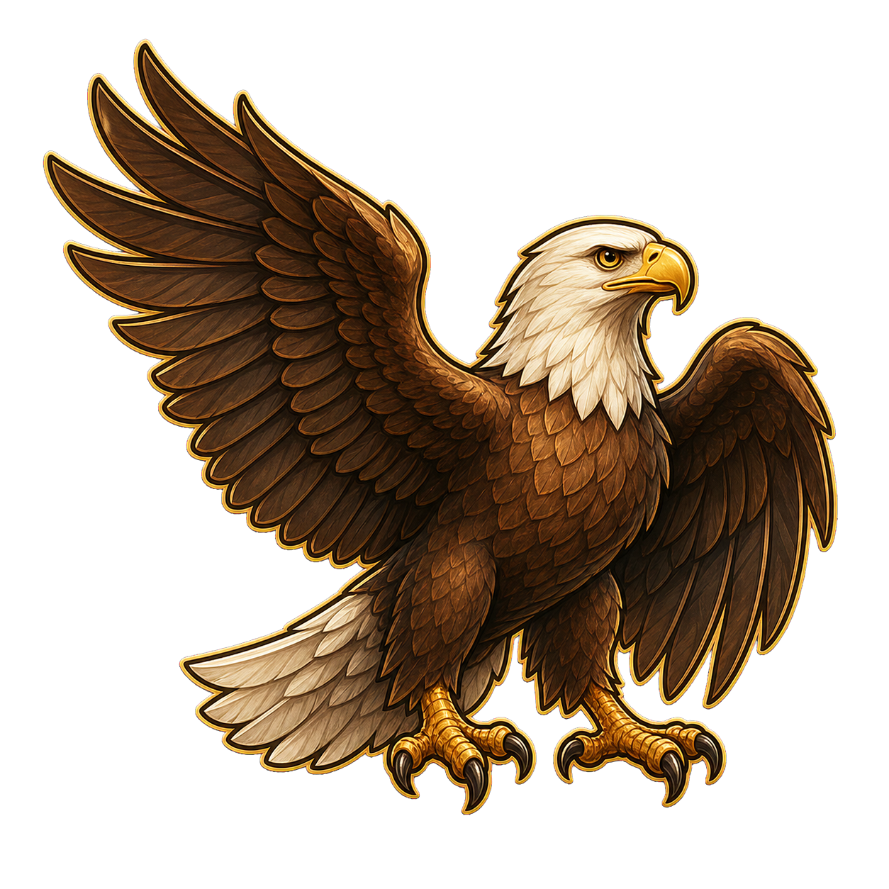 Common Eagle animal artwork