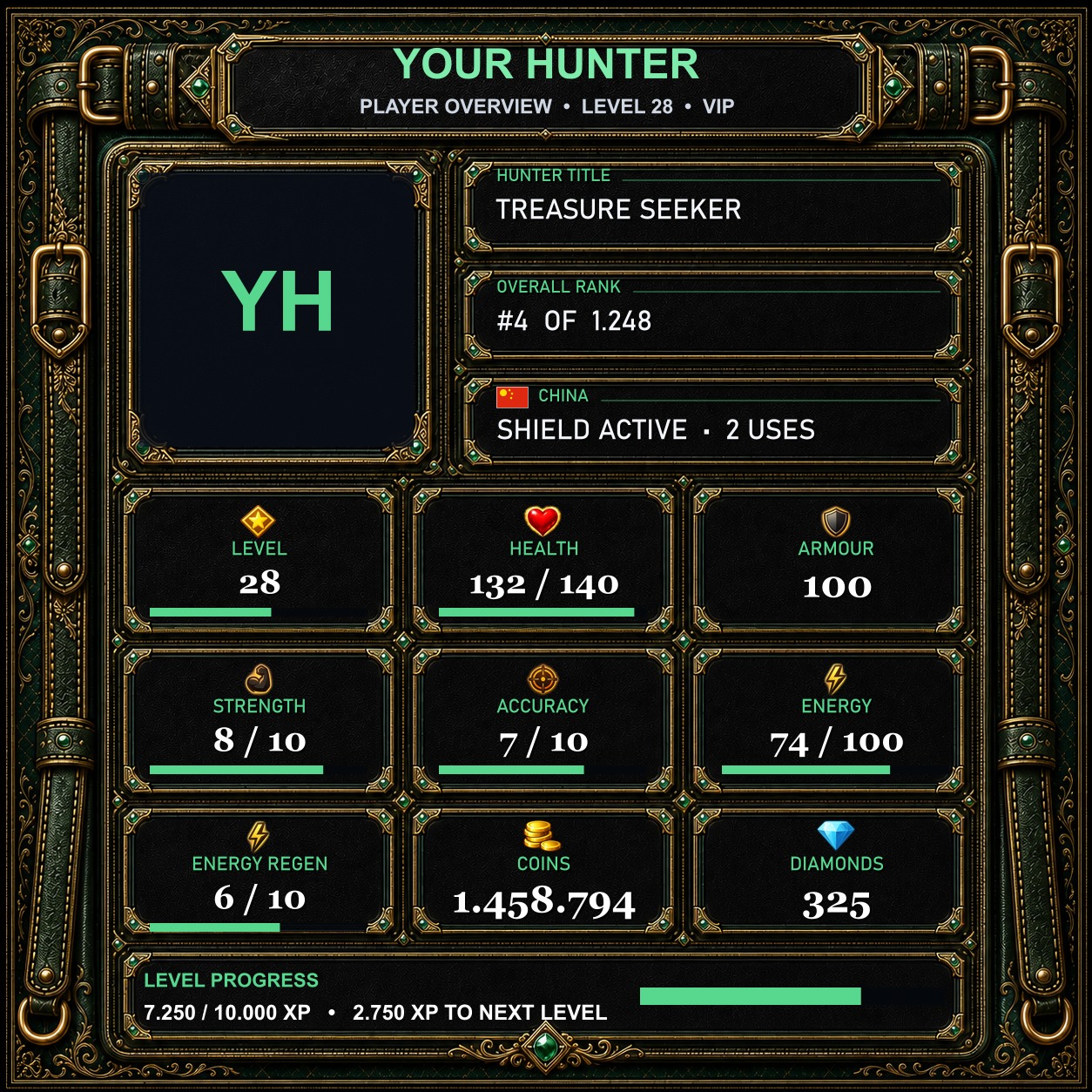 Emerald Expedition Theme